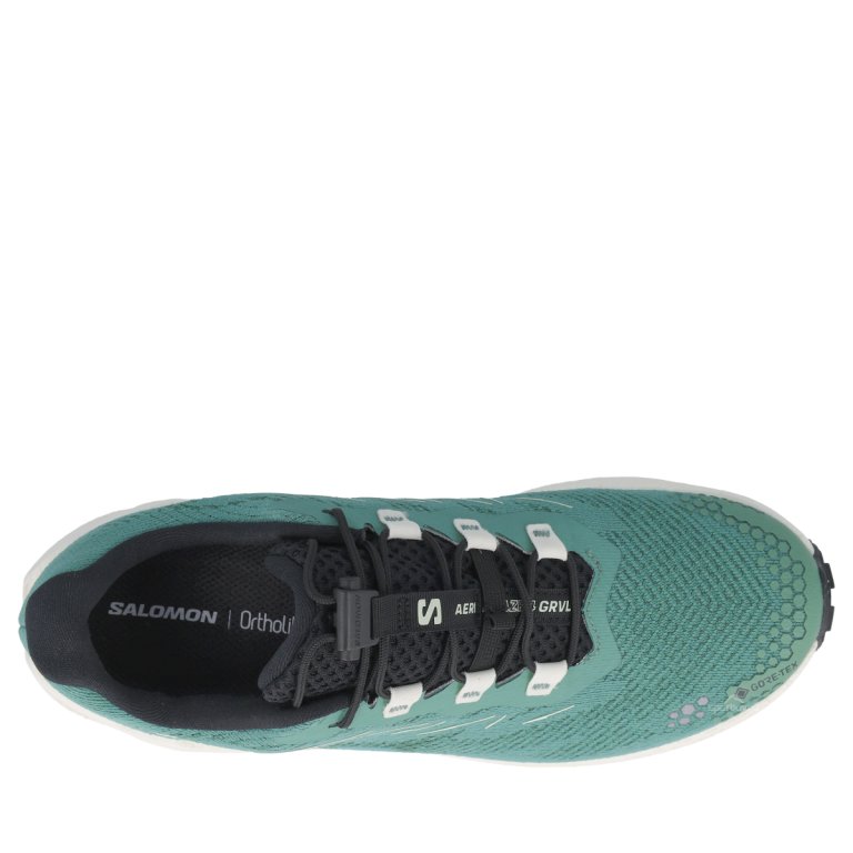 Obuv Salomon Aero Blaze 4 Grvl GTX W – zelená/modrá