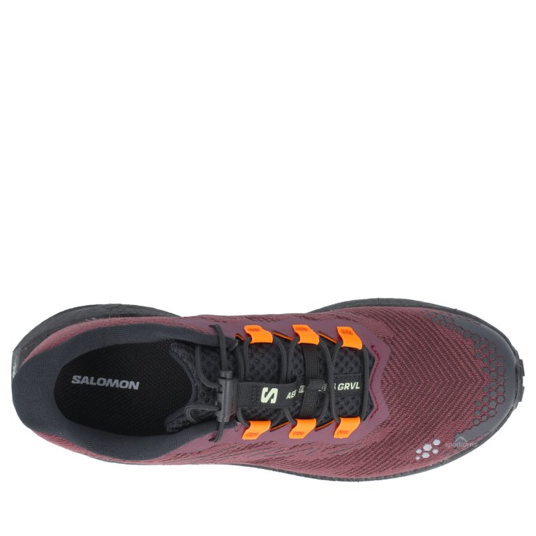 Topánky Salomon Aero Blaze 4 Grvl W – tmavočervená/čierna