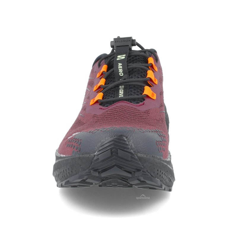 Topánky Salomon Aero Blaze 4 Grvl W – tmavočervená/čierna