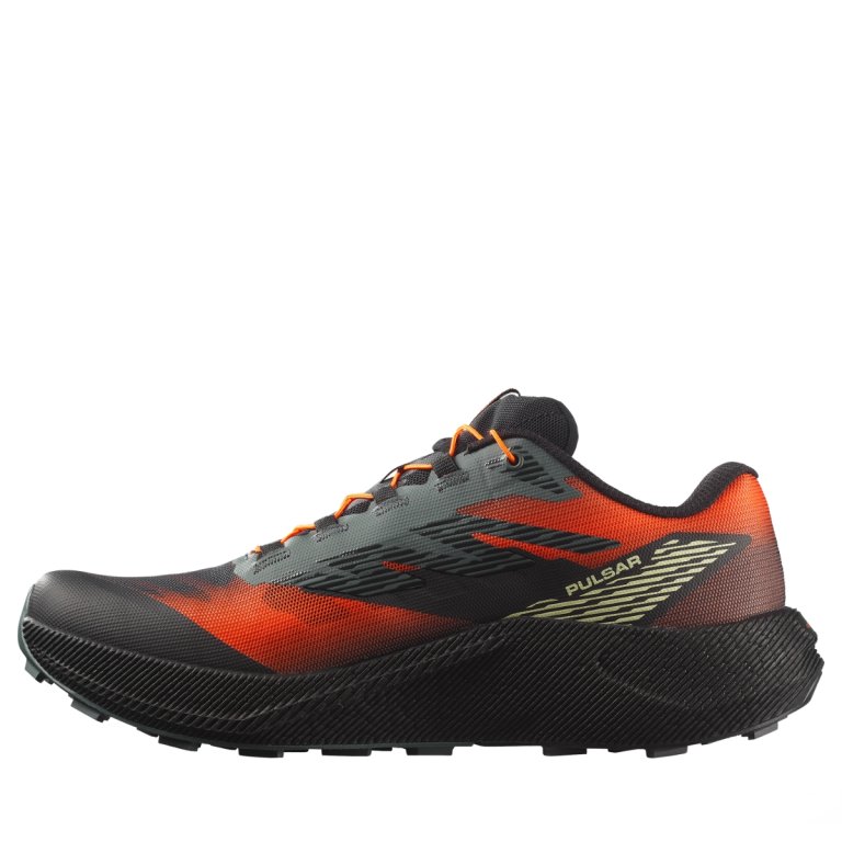 Obuv Salomon Pulsar Quiver M - černá/oranžová