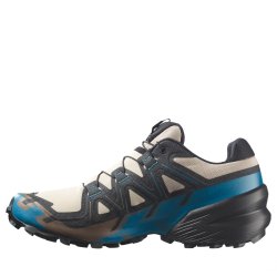 Obuv Salomon Speedcross 6 M - béžová/modrá/černá