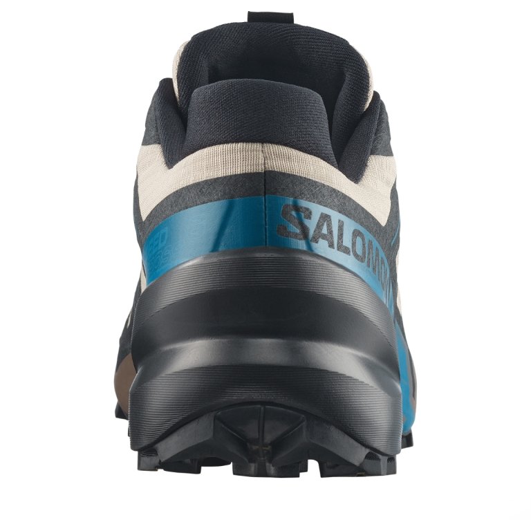 Obuv Salomon Speedcross 6 M - béžová/modrá/černá
