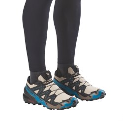 Obuv Salomon Speedcross 6 M - béžová/modrá/černá