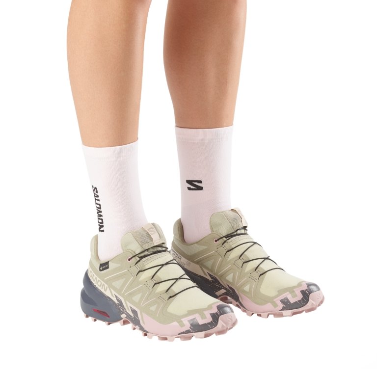 Obuv Salomon Speedcross 6 Gtx W - světle zelená