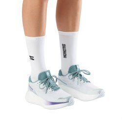 Obuv Salomon Aero Glide 4 W - světle modrá/bílá