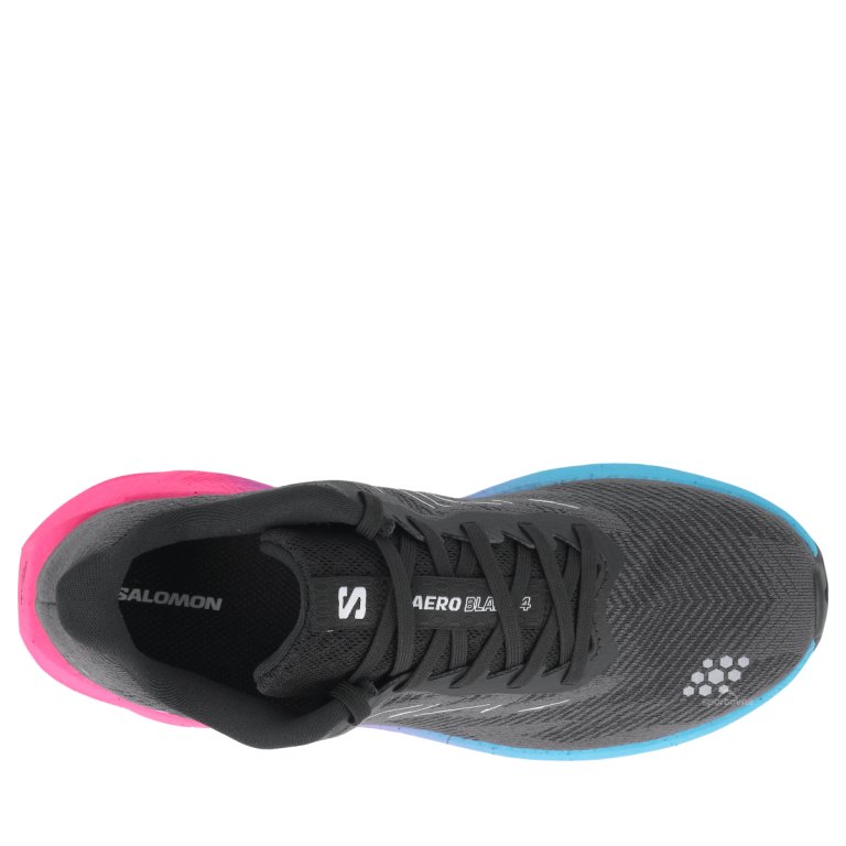 Obuv Salomon Aero Blaze 4 Gradient W – čierna/ružová/modrá