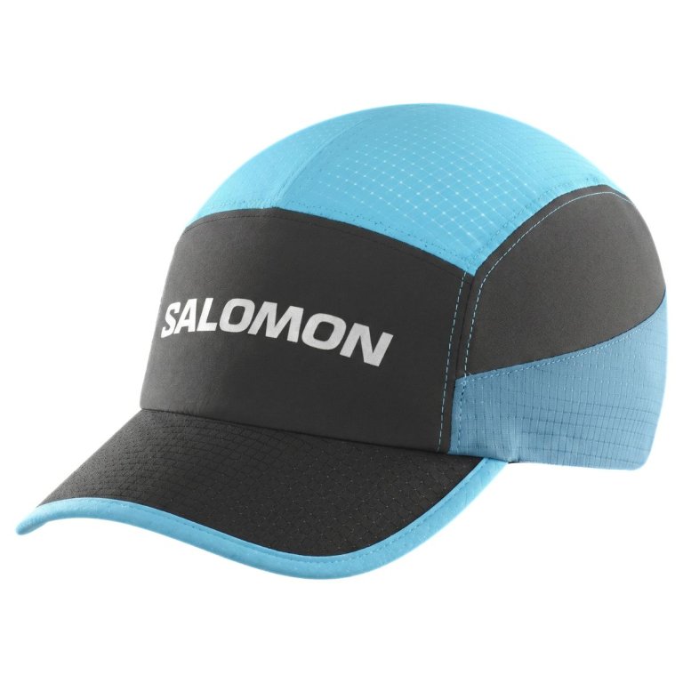Šiltovka Salomon Sense Aero Cap - čierna/modrá