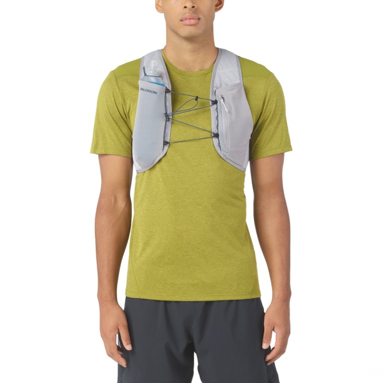 Batoh Run Salomon Hydra Access 4 One Flask – sivá