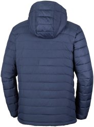 Bunda Columbia Powder Lite™ Hooded Jacket - tmavě modrá