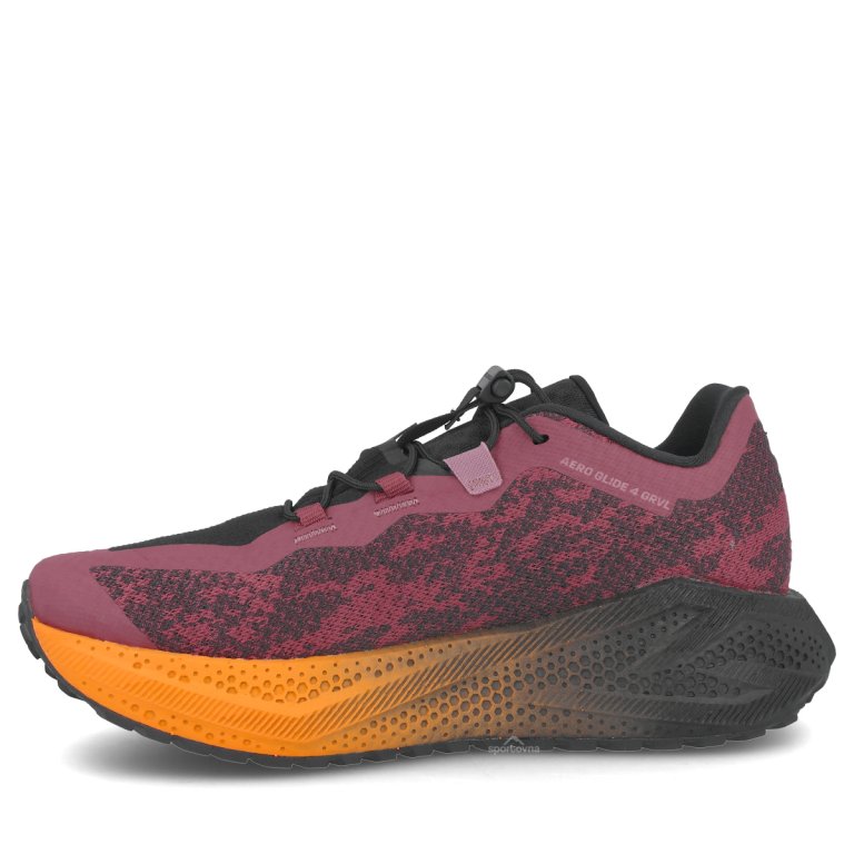 Obuv Salomon Aero Glide 4 Grvl W – fialová/oranžová