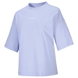 Tričko Salomon Logo SS Tee W - modrá