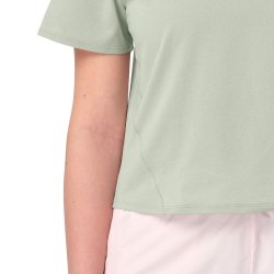 Tričko Salomon Trackline SS Tee W - šedá