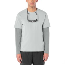 Tričko Salomon Trackline SS Tee M - šedá