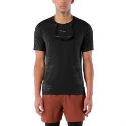 Tričko Salomon Sense Aero SS Tee Gfx M – čierna