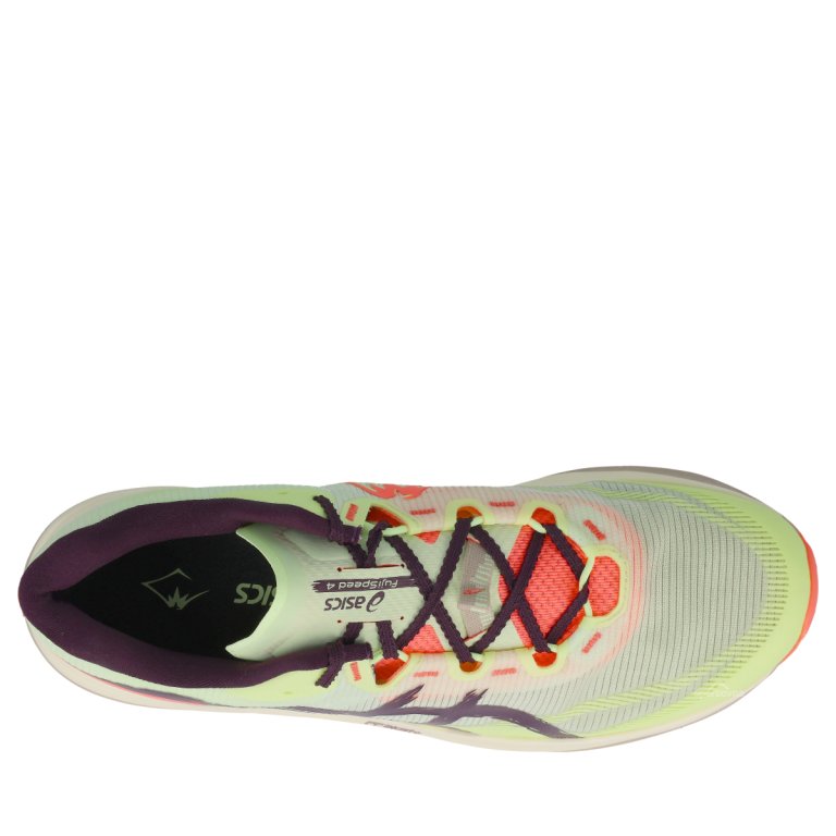 Obuv Asics Fujispeed 4 - žlutá/oranžová