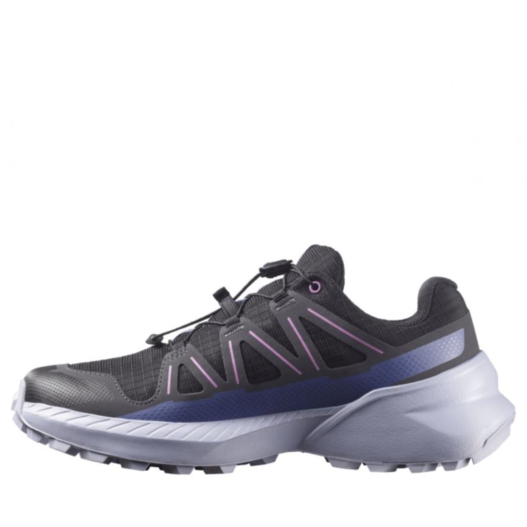 Obuv Salomon Speedcross Peak Gtx W - černá/modrá/fialová