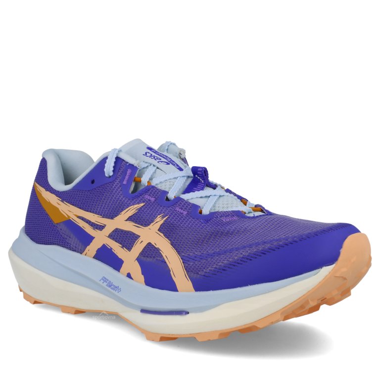 Obuv Asics Fujispeed 4 - modrá/oranžová