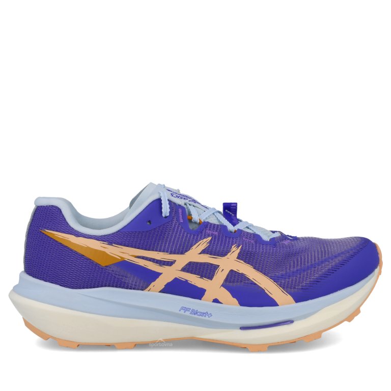 Obuv Asics Fujispeed 4 - modrá/oranžová