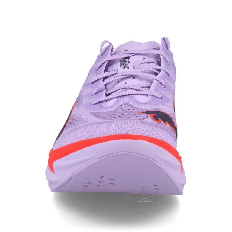 Взуття Puma Deviate Nitro Elite 4 M — світло-фіолетове/червоне