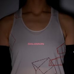 Tílko Salomon S/LAB Speed Singlet W - bílá