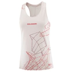 Tílko Salomon S/LAB Speed Singlet W - bílá