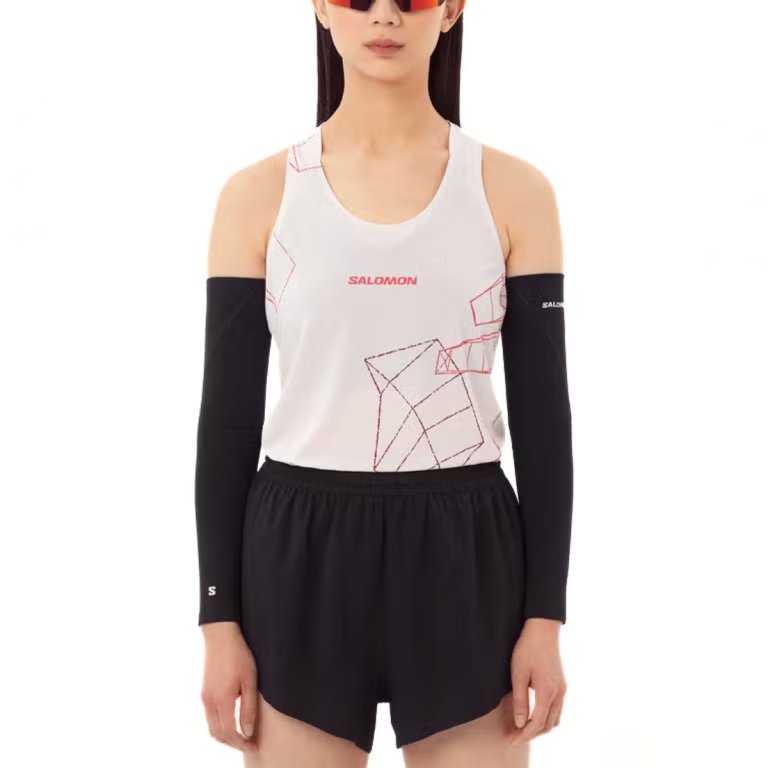 Tílko Salomon S/LAB Speed Singlet W - bílá