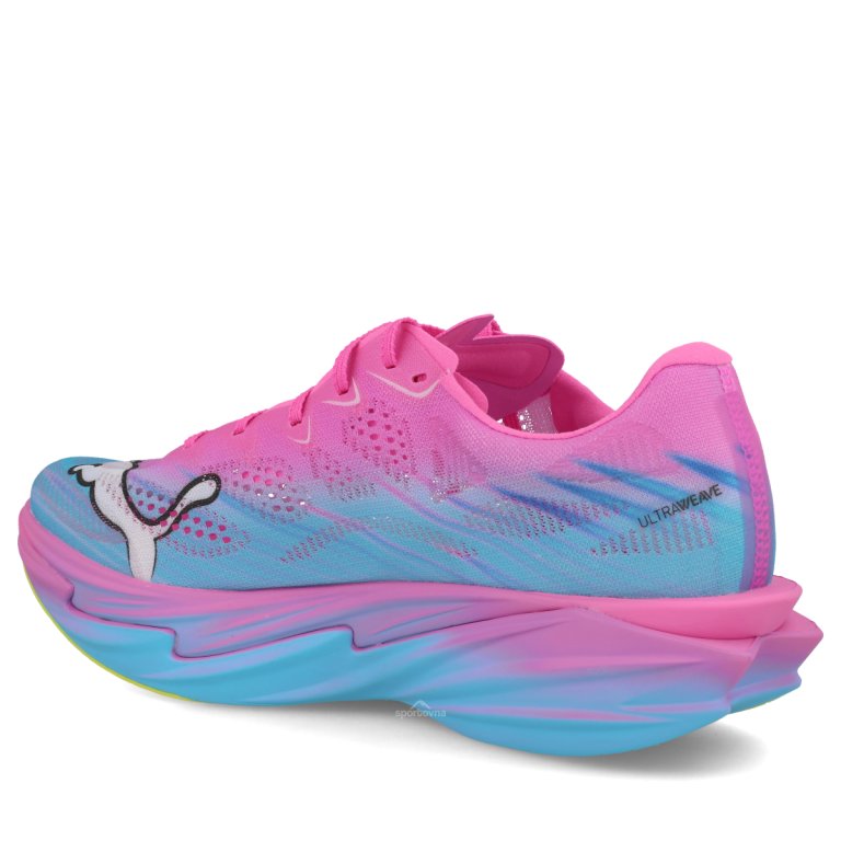 Puma Deviate Nitro Elite 4 ST M - ružová/žltá
