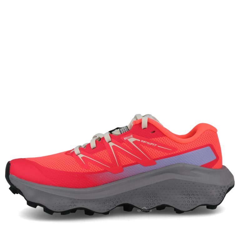 Obuv Salomon Ultra Flow 2 W - červená/šedá