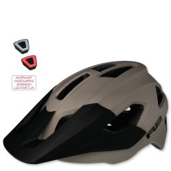Cyklistická helma R2 Vorteks - béžová