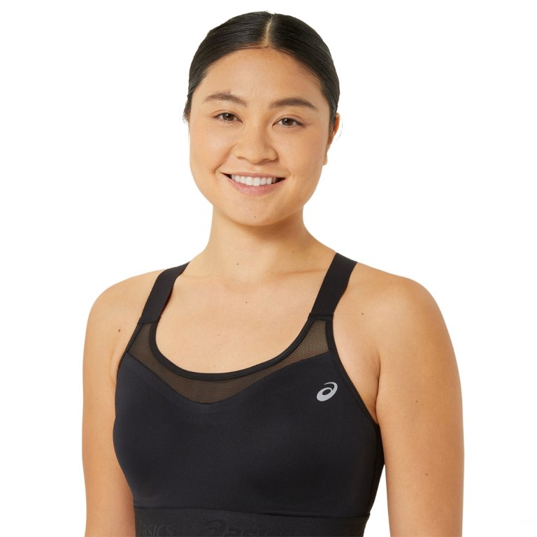 Бюстгальтер Asics Road Combination Bra W — чорний