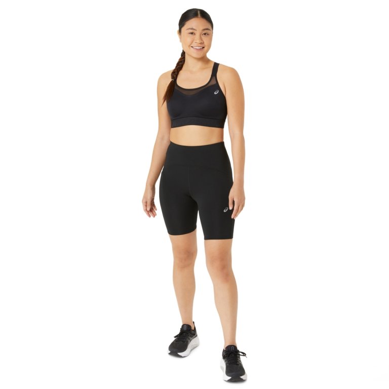 Бюстгальтер Asics Road Combination Bra W — чорний