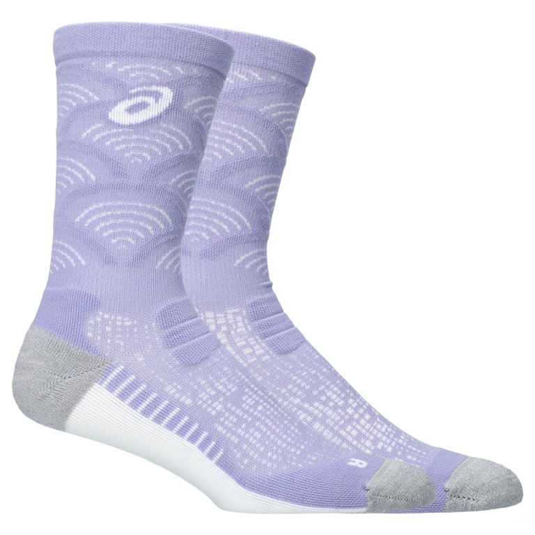 Ponožky Asics Performance Run Sock Crew - fialová