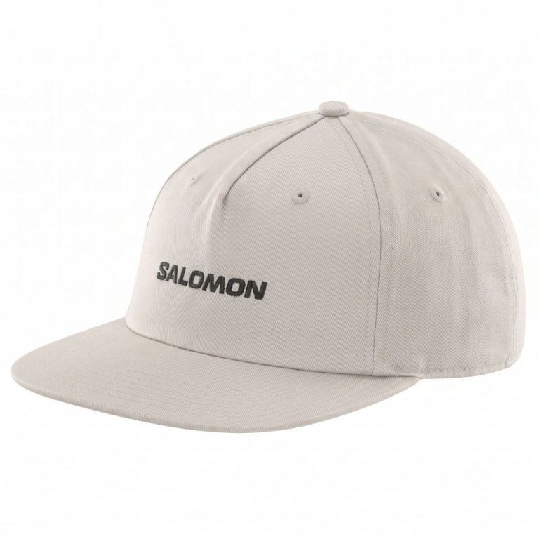 Salomon Logo Šiltovka - sivá