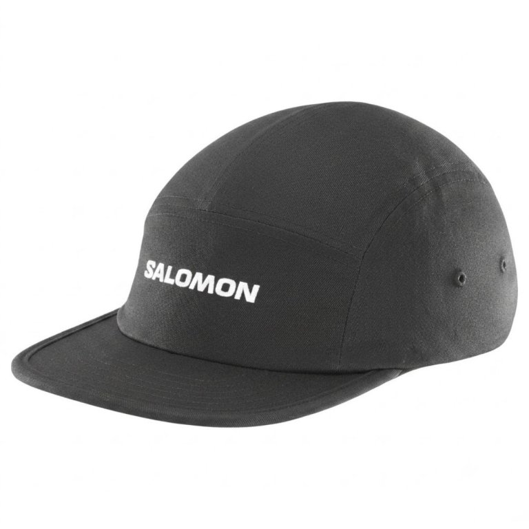 Kšiltovka Salomon Logo 5 Panel - černá
