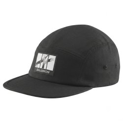Kšiltovka Salomon Wild Rays 5 Panel Cap - černá