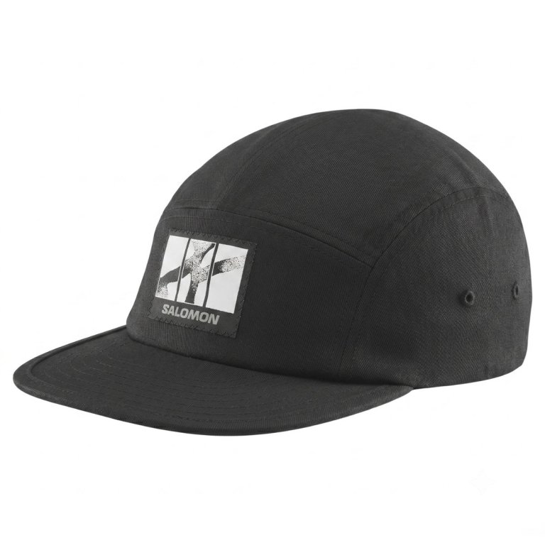 Kšiltovka Salomon Wild Rays 5 Panel Cap - černá