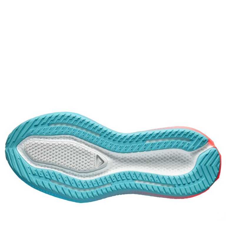 Obuv Salomon Aero Glide 4 Gradient W - šedá/modrá/červená