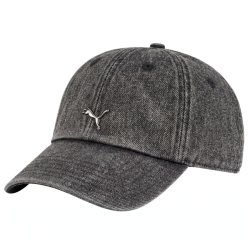 Kšiltovka Puma Wardrobe ESS Metal Dad Cap - černá