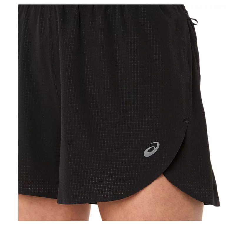Шорти Asics Metarun Split Short W — чорні