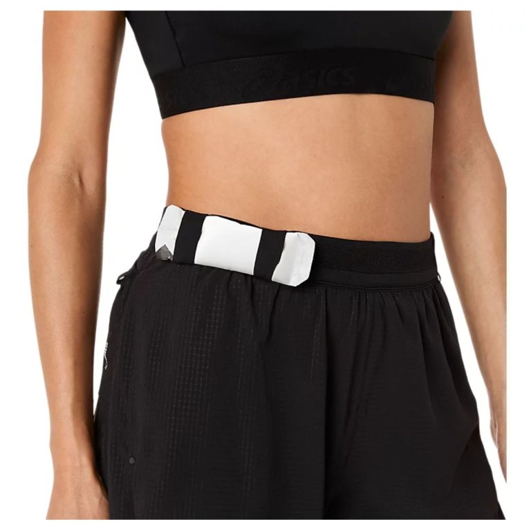 Шорти Asics Metarun Split Short W — чорні