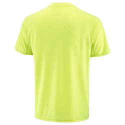 Tričko Salomon Sense Aero SS Tee Gfx M - žlutá