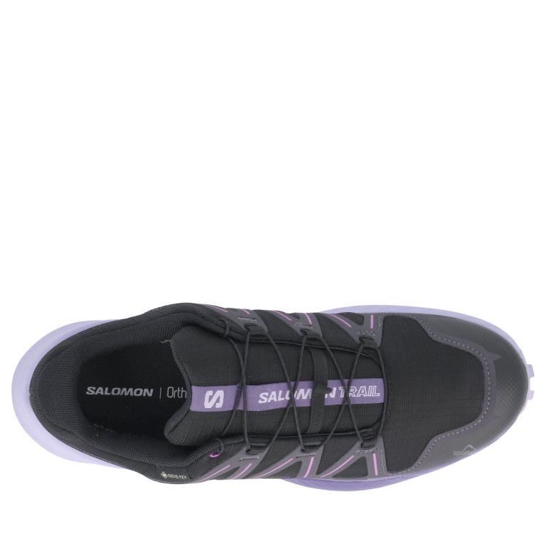 Взуття Salomon Speedcross Peak Gtx W — чорна/синя/фіолетова
