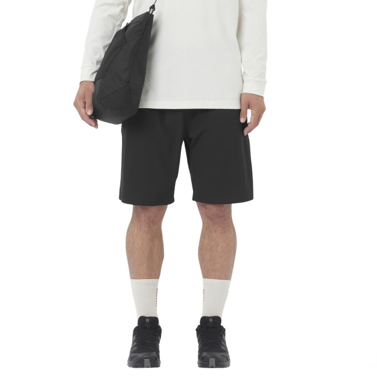 Šortky Salomon Wayfarer Ease 2.0 Shorts M – čierne