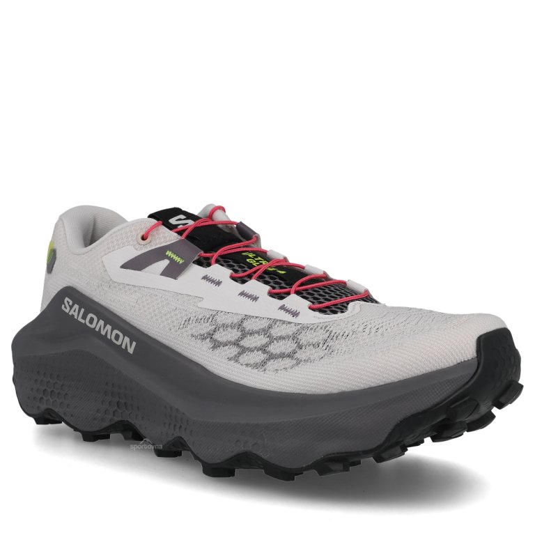 Obuv Salomon Ultra Glide 4 Wide - bílá/šedá