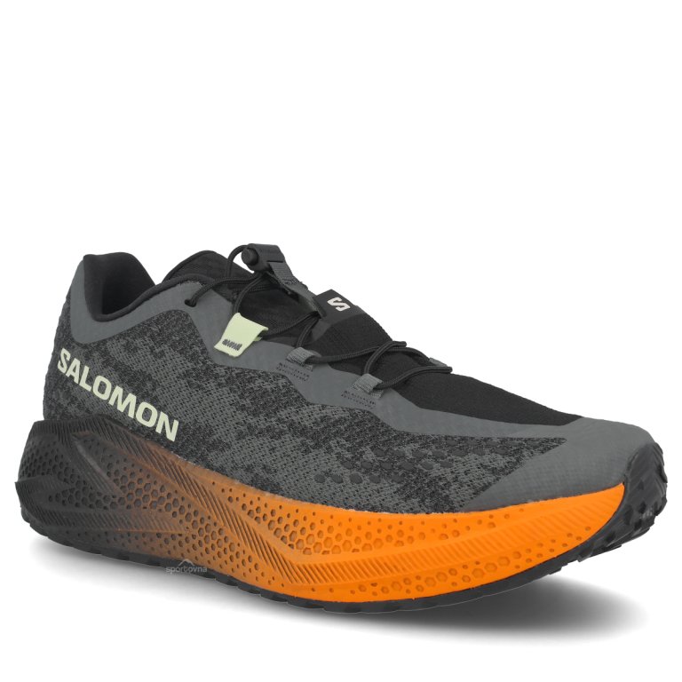 Взуття Salomon Aero Glide 4 Grvl M — чорна/помаранчева