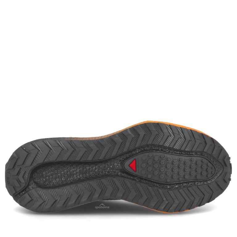 Взуття Salomon Aero Glide 4 Grvl M — чорна/помаранчева