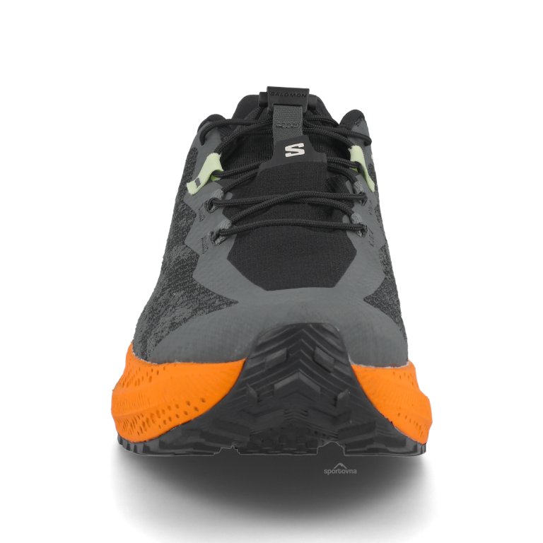 Взуття Salomon Aero Glide 4 Grvl M — чорна/помаранчева