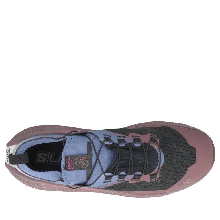 Взуття Salomon S/LAB Ultra Glide 2 Courtney — синя/коричнева/чорна