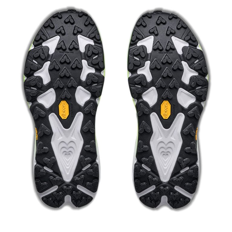 Obuv Hoka Speedgoat 7 W - bílá/černá/žlutá