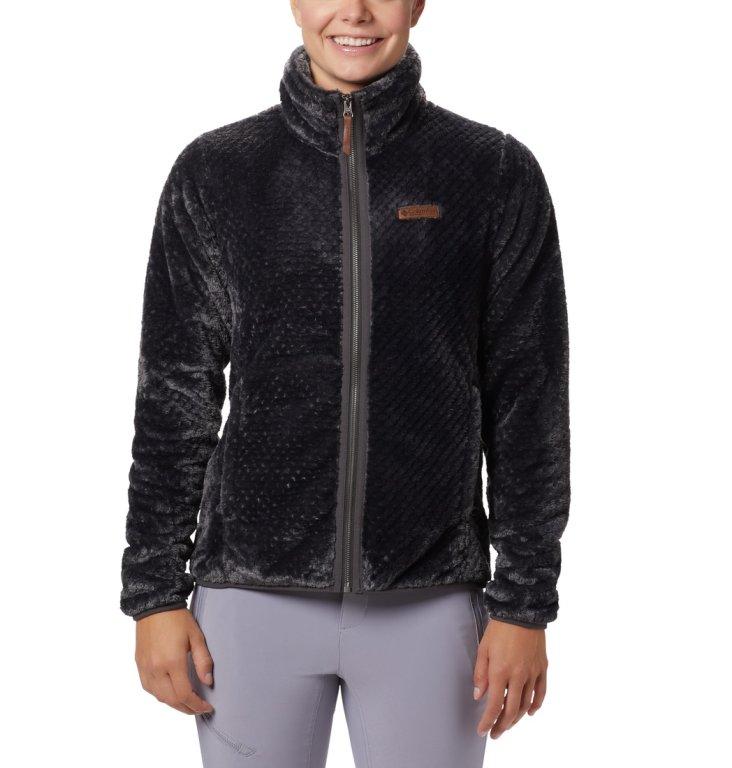 Толстовка Columbia Fire Side™ II Sherpa FZ W - темно-сірий